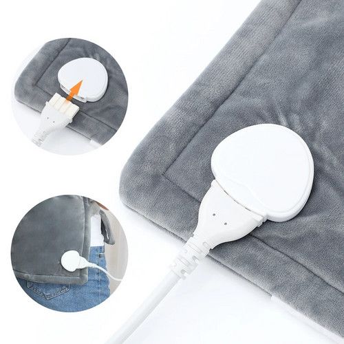 Portable Electric Heating Pad Wrap Heated Neck Shoulder Back Warm Pain Relief