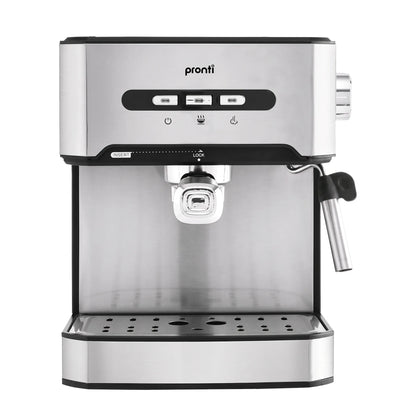 Pronti 1.6L Automatic Coffee Espresso Machine with Steam Frother