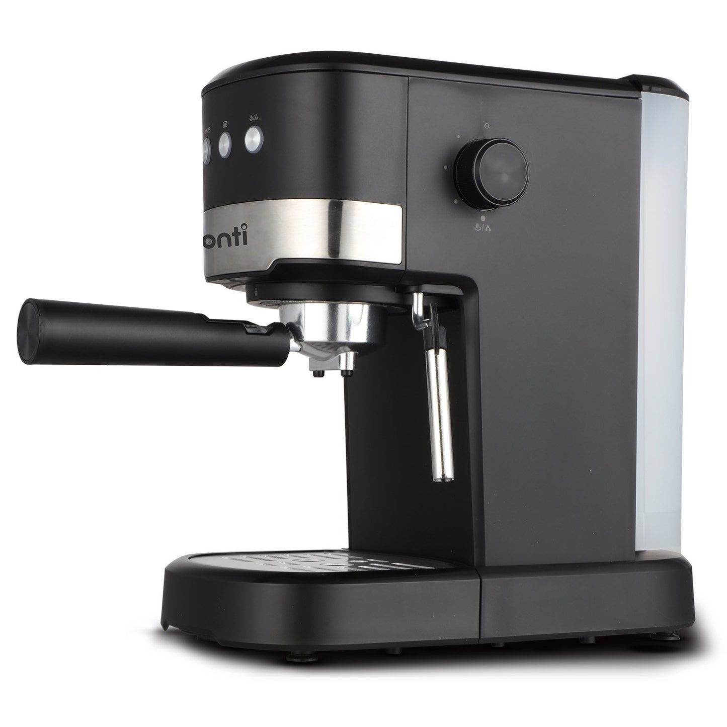 Pronti KCM-850D Coffee Machine 20 Bar Espresso Maker with Milk Frother and 1.25L Tank