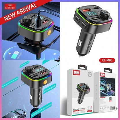 Earldom M83 Wireless Car Kit FM Transmitter