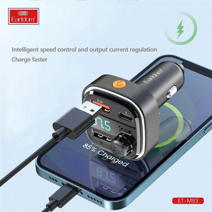 Earldom M83 Wireless Car Kit FM Transmitter