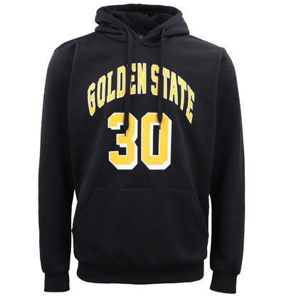 Men's Fleece Pullover Hoodie Jacket Sports Jumper Jersey Chicago Golden State, Black - Chicago 23, S