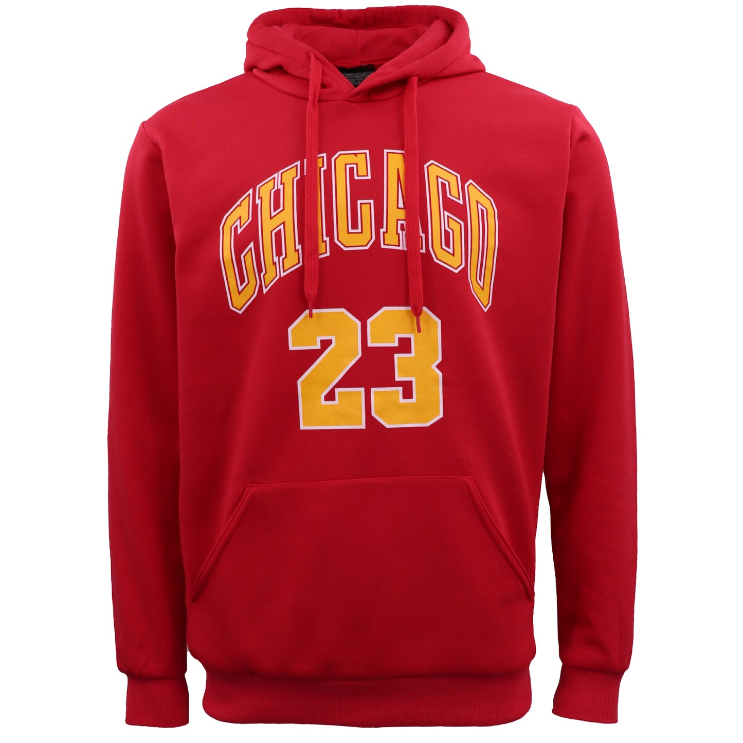 Men's Fleece Pullover Hoodie Jacket Sports Jumper Jersey Chicago Golden State, Black - Chicago 23, S