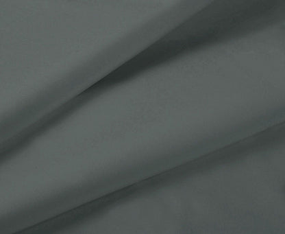 1000TC Ultra Soft Fitted Sheet & Pillowcase Set - King Single Size Bed - Charcoal