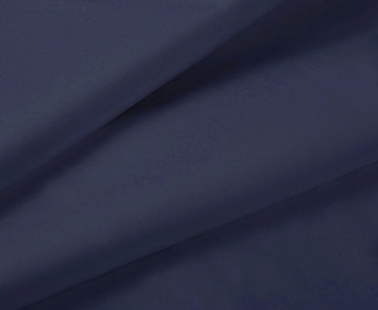 1000TC Ultra Soft Fitted Sheet & 2 Pillowcases Set - Queen Size Bed - Midnight Blue