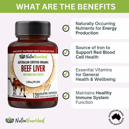 Organic Beef Liver Capsules