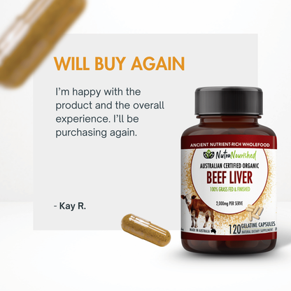 Organic Beef Liver Capsules