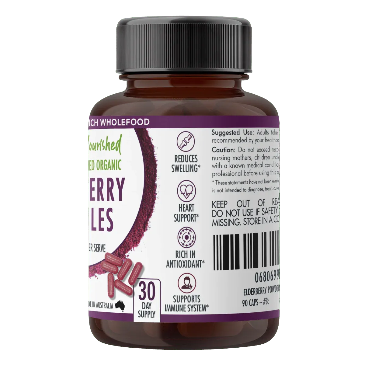 Organic Elderberry Capsules