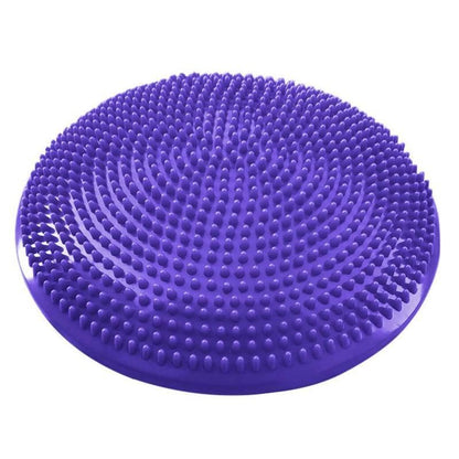 Balance Stability Cushion Wobble Air Disc Ankle Knee Strength Rehab Exercise - Purple
