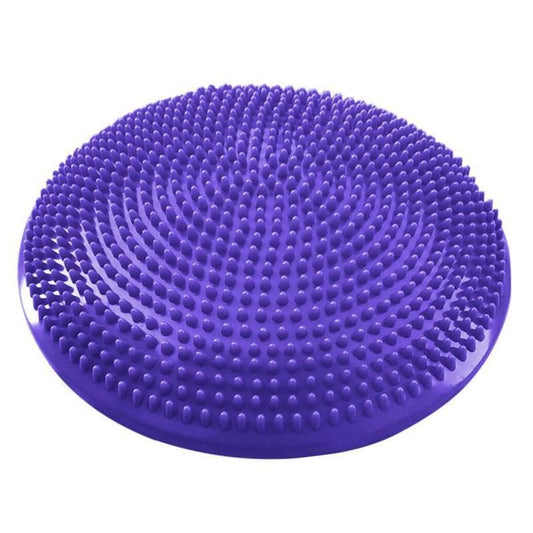 Balance Stability Cushion Wobble Air Disc Ankle Knee Strength Rehab Exercise - Purple