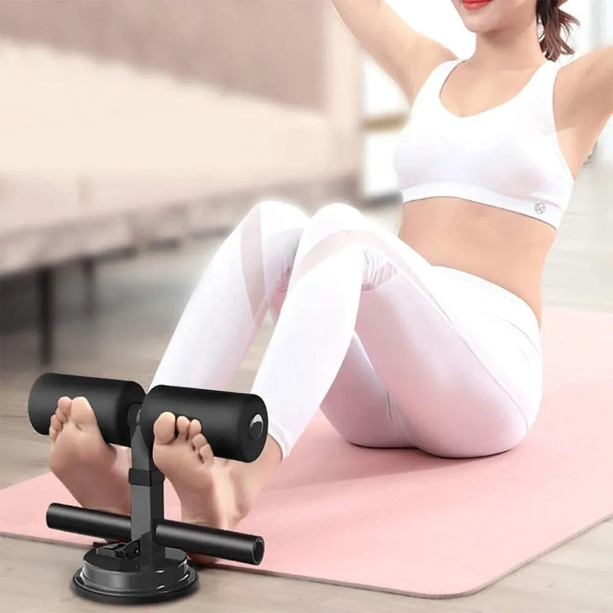 Sit Up Assistant Device Home Gym Equipment Foot Support Abdominal Exercise Tool