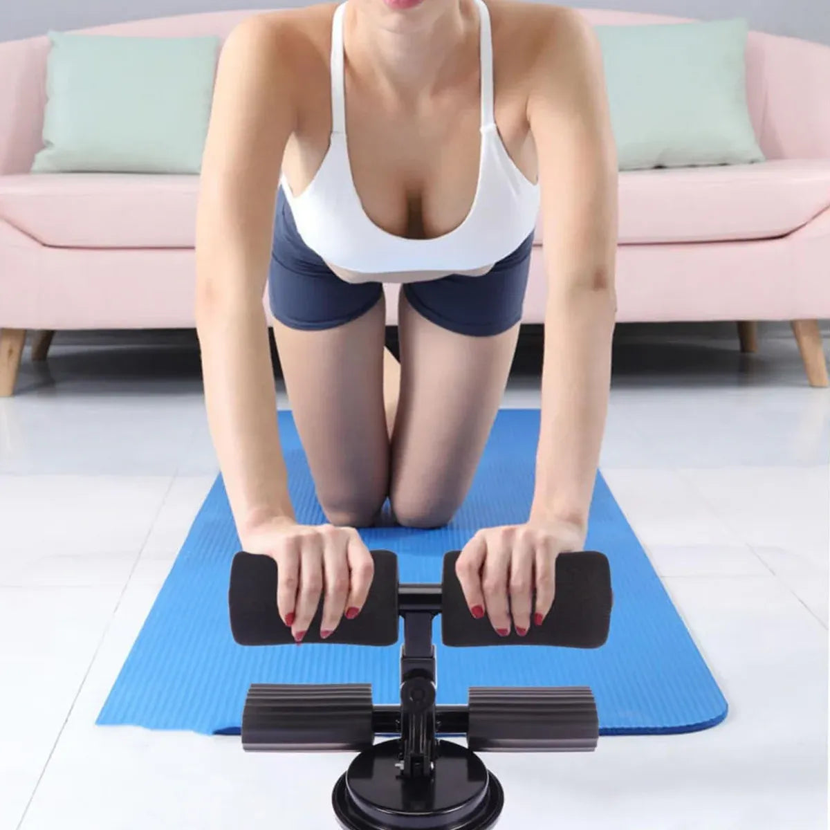 Sit Up Assistant Device Home Gym Equipment Foot Support Abdominal Exercise Tool