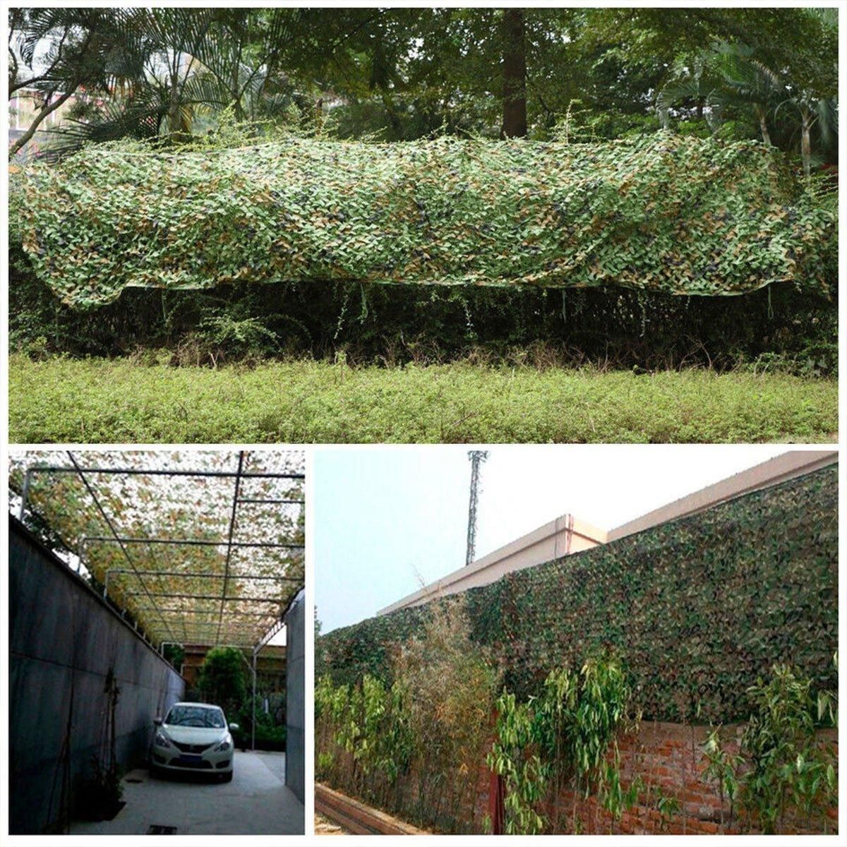 Outdoor Camouflage Mesh Sunscreen Shade Heat Insulation Leaf Decorative Fabrics