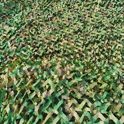 Outdoor Camouflage Mesh Sunscreen Shade Heat Insulation Leaf Decorative Fabrics