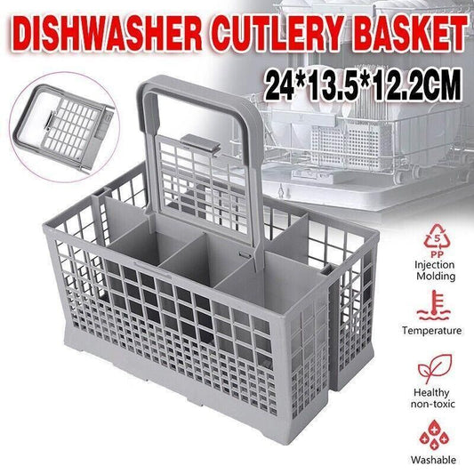 Universal Dishwasher Cutlery Basket Suits For Many Brands 240Mm X 135Mm X 122Mm