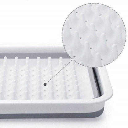 Home Master Collapsible Dish Drainer Small Spaces Camping Caravan 34CM X 28.5CM