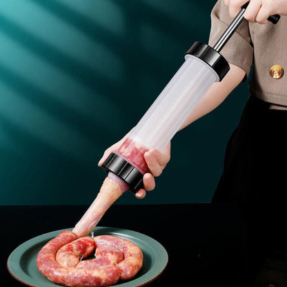 Sausage Machine Meat Filler Stuffer Salami Maker Funnel Hand Operated
