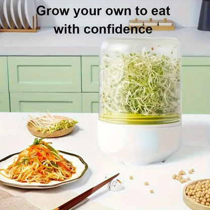 Bean Sprout Growing Machine Automatic Sprouting Pot Plant Germination Tool