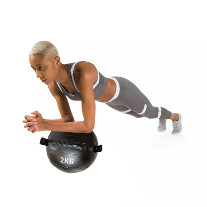 Non-Elastic Soft Squat Wall Ball for Solid Gravity and Balance Training Workouts - 1kg
