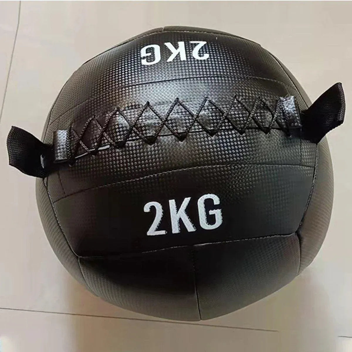 Non-Elastic Soft Squat Wall Ball for Solid Gravity and Balance Training Workouts - 1kg