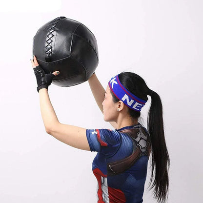 Non-Elastic Soft Squat Wall Ball for Solid Gravity and Balance Training Workouts - 1kg