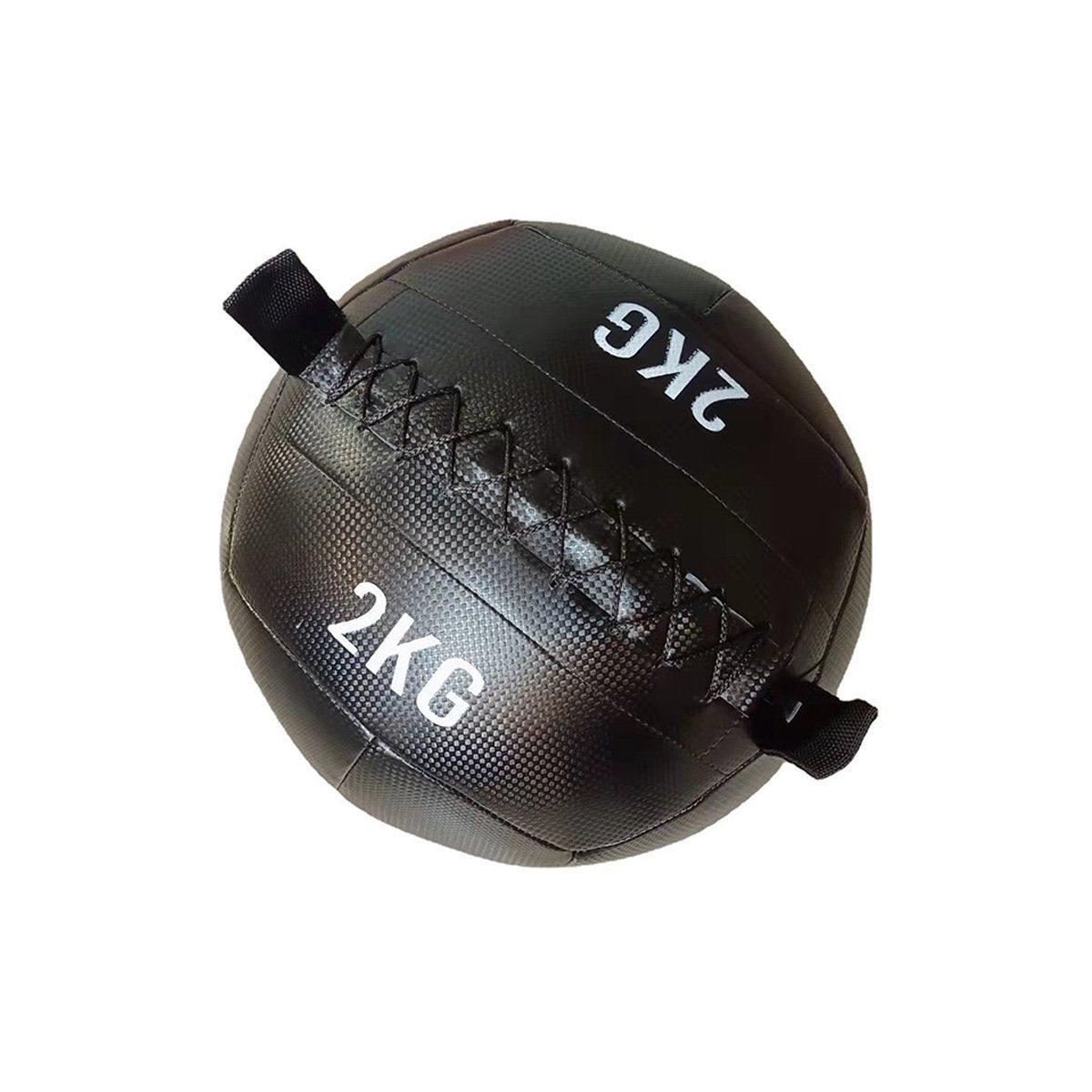 Non-Elastic Soft Squat Wall Ball for Solid Gravity and Balance Training Workouts - 4kg