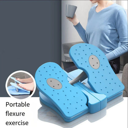 Indoor Mini Stepper Fitness Machine Leg Calf Stretch Cardio Trainer Home Workout - Green