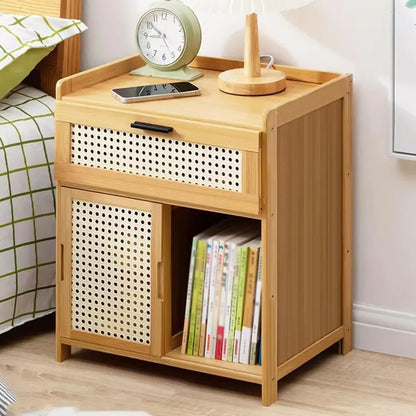 Small Bedroom Nightstand Storage Cabinet Sideboard Cabinet for Home Organization