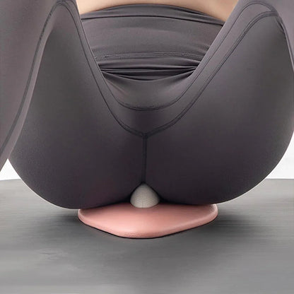 Hip and Inner Thigh Squeeze Trainer Compact Fitness Tool for Home Workouts - Pink