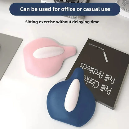 Hip and Inner Thigh Squeeze Trainer Compact Fitness Tool for Home Workouts - Pink