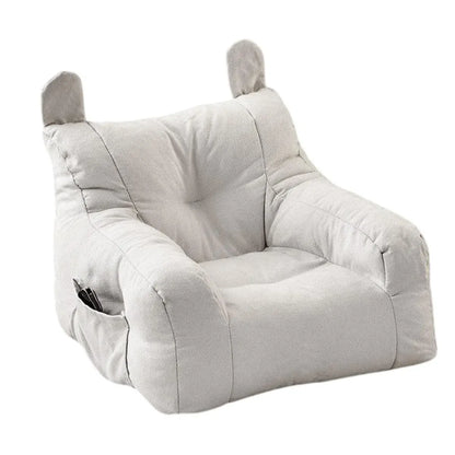 Small Sofa Chair Couch for Living Room Family Pet Furniture Comfortable Seat - White