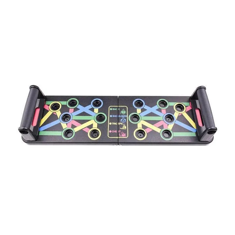14 in1 Push Up Board Rack Bar Grip Handle Muscle Train Gym Workout Fitness Stand