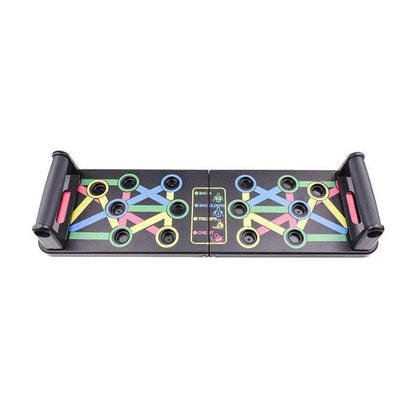 14 in1 Push Up Board Rack Bar Grip Handle Muscle Train Gym Workout Fitness Stand
