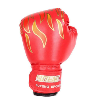 Boxing Sparring Training Gloves MMA Kickboxing Punching Gloves for Practice Sessions - Black