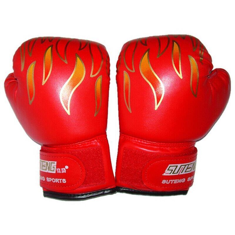Boxing Sparring Training Gloves MMA Kickboxing Punching Gloves for Practice Sessions - Red