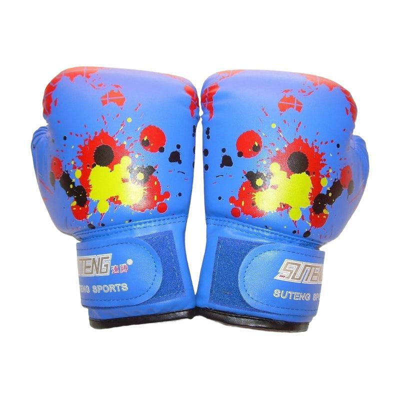Boxing Sparring Training Gloves MMA Kickboxing Punching Gloves for Practice Sessions - Red