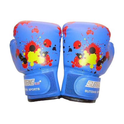 Boxing Sparring Training Gloves MMA Kickboxing Punching Gloves for Practice Sessions - Red