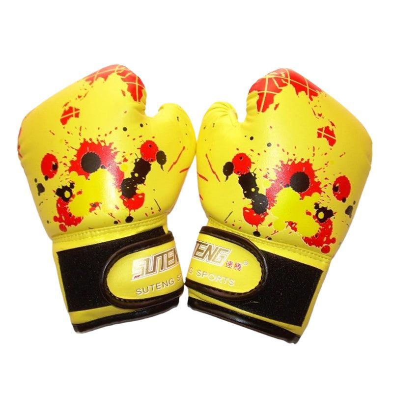 Boxing Sparring Training Gloves MMA Kickboxing Punching Gloves for Practice Sessions - Red