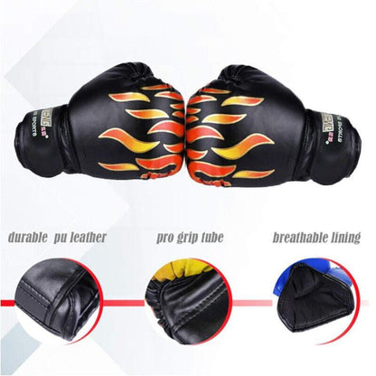 Boxing Sparring Training Gloves MMA Kickboxing Punching Gloves for Practice Sessions - White