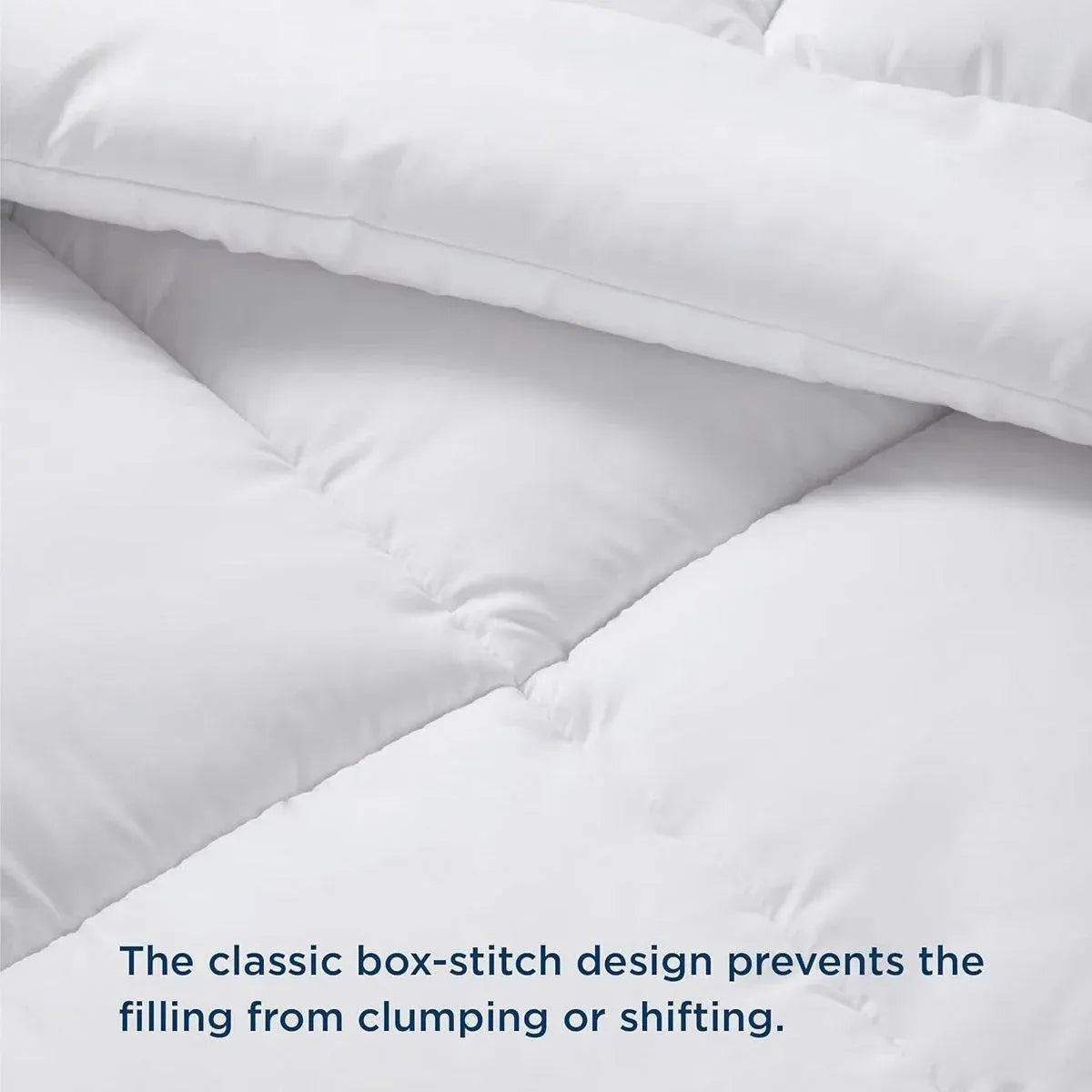 Luxury Hotel Quilt Core – Soft Microfiber Down Alternative Comforter for All Seasons - 140x210cm-Cotton