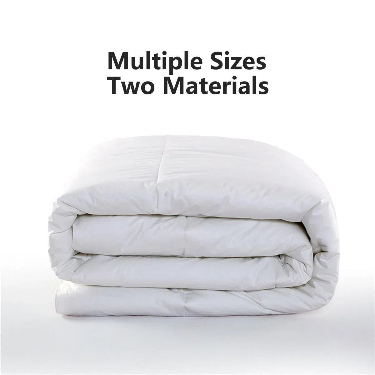 Luxury Hotel Quilt Core – Soft Microfiber Down Alternative Comforter for All Seasons - 140x210cm-Cotton