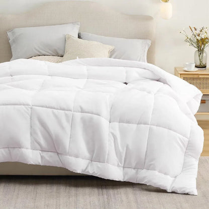 Luxury Hotel Quilt Core – Soft Microfiber Down Alternative Comforter for All Seasons - 140x210cm-Cotton