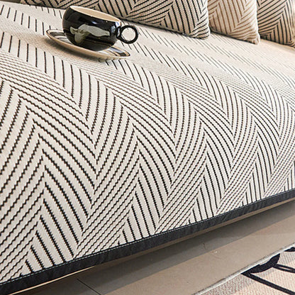 Sofa Cushion Cover Modern Non Slip Couch Protector Furniture Seat Slipcover Pad - 70x210cm