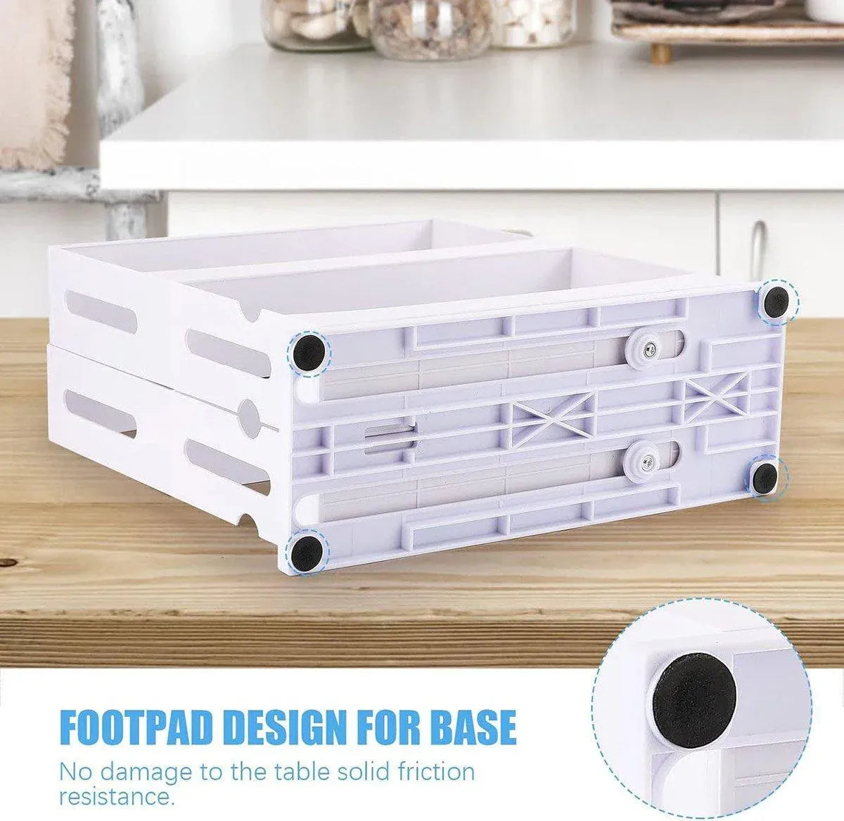 Rotating Spice Rack Kitchen Organizer Food Storage Rack Spice Organizer Stand