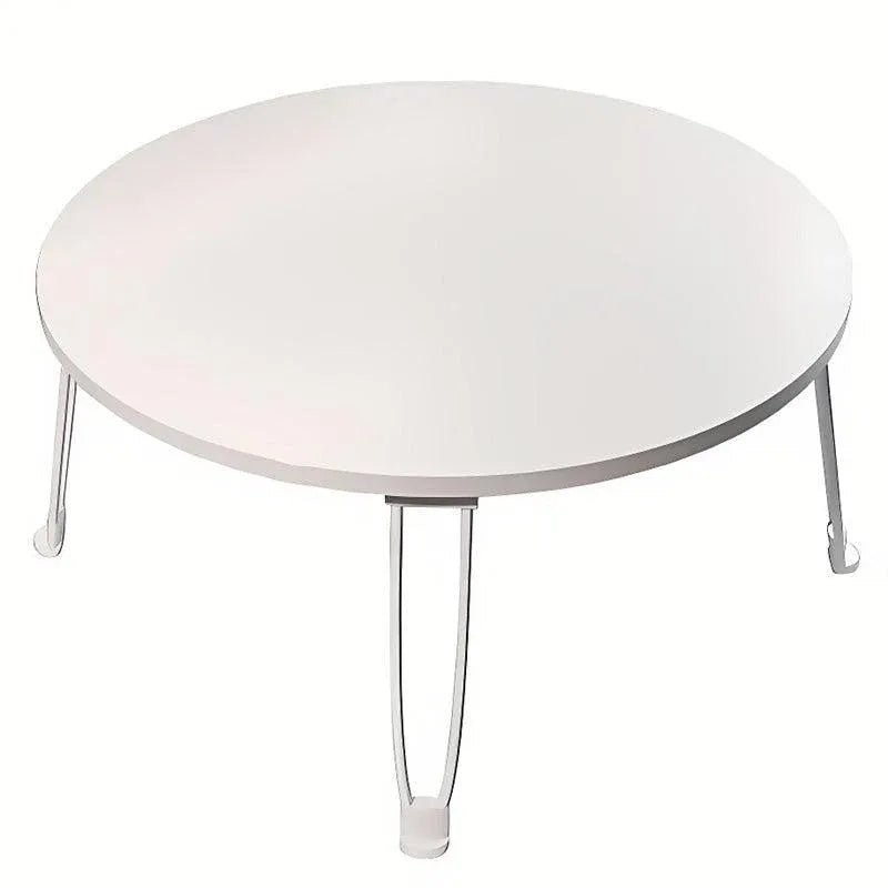 Small Foldable Computer Desk Portable Bed Table Round Home Office Laptop Stand