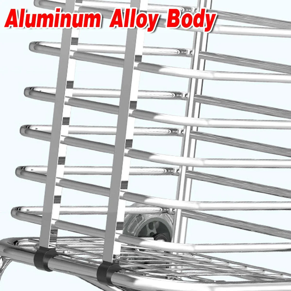 Folding Vegetable Basket Trolley Small Trailer Grocery Shopping Pulling Cart