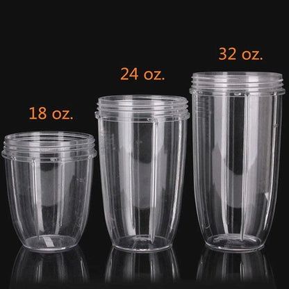Blender Cups 32OZ 24OZ 18OZ Replacement Accessories Juicer Ice Crushing Blades - 18oz