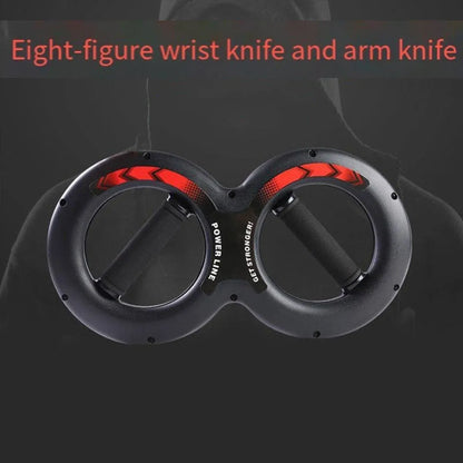 Multifunctional Arm Strength Grip Wrist Power Device Fitness Hand Grip Enhancer - 20kg