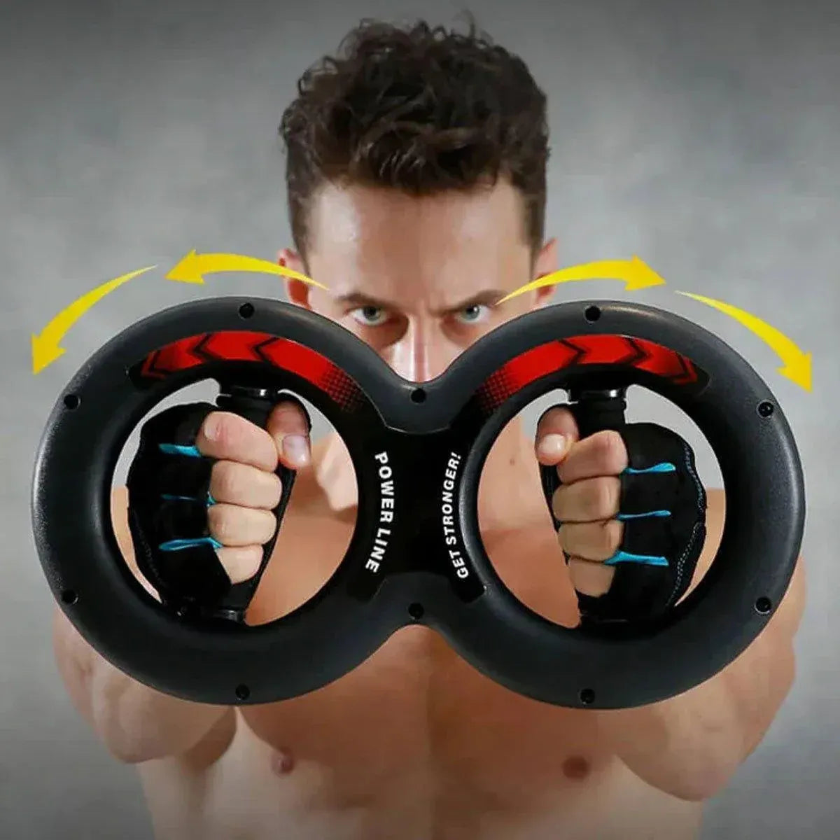 Multifunctional Arm Strength Grip Wrist Power Device Fitness Hand Grip Enhancer - 20kg