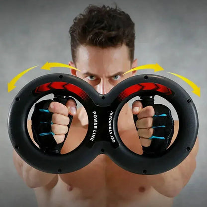 Multifunctional Arm Strength Grip Wrist Power Device Fitness Hand Grip Enhancer - 20kg